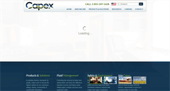 Desktop Screenshot of capexoilfield.com